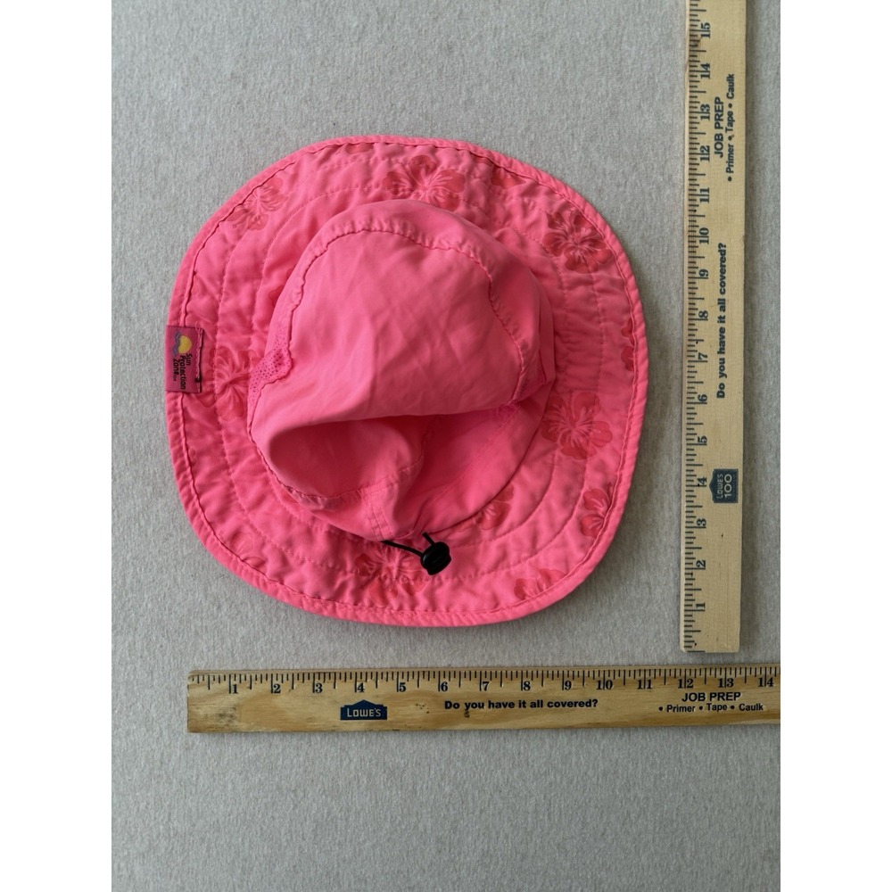 Sun Protection Zone 50+ UPF Child Safari Hat One Size Pink